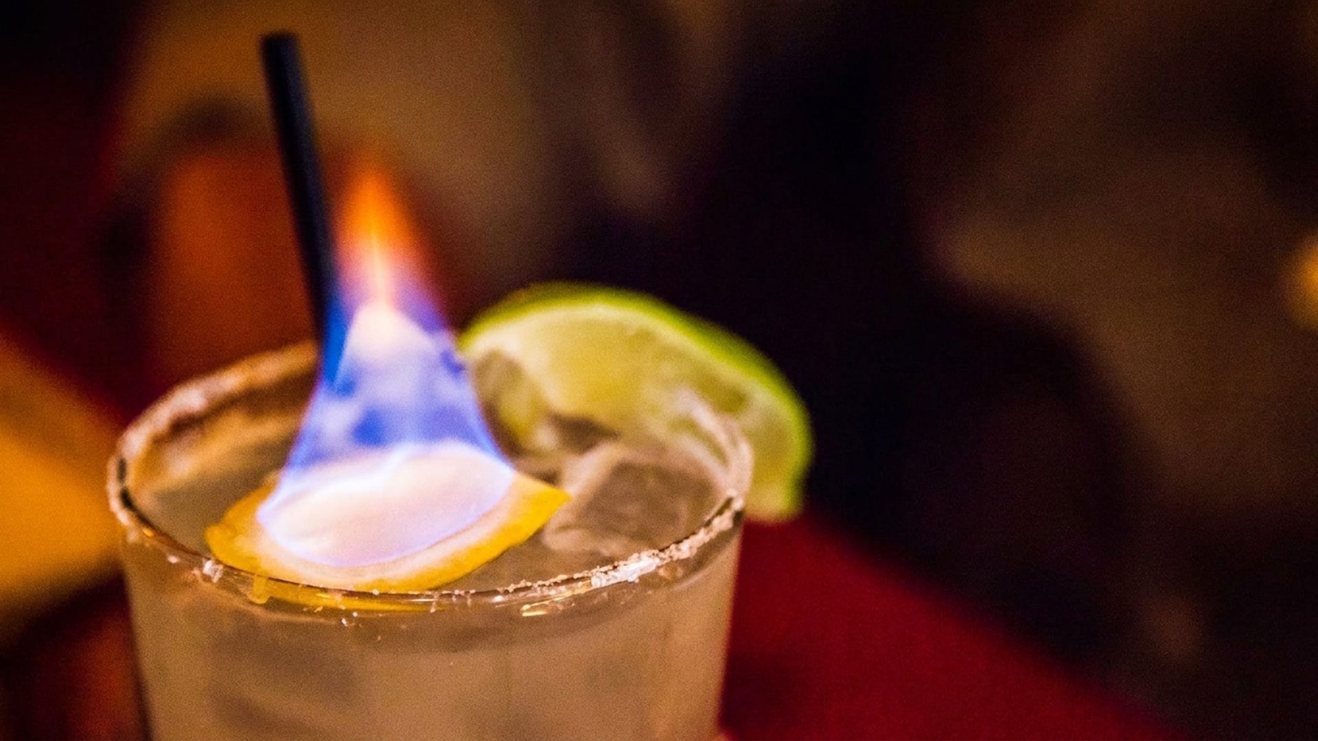 The Flaming Margarita