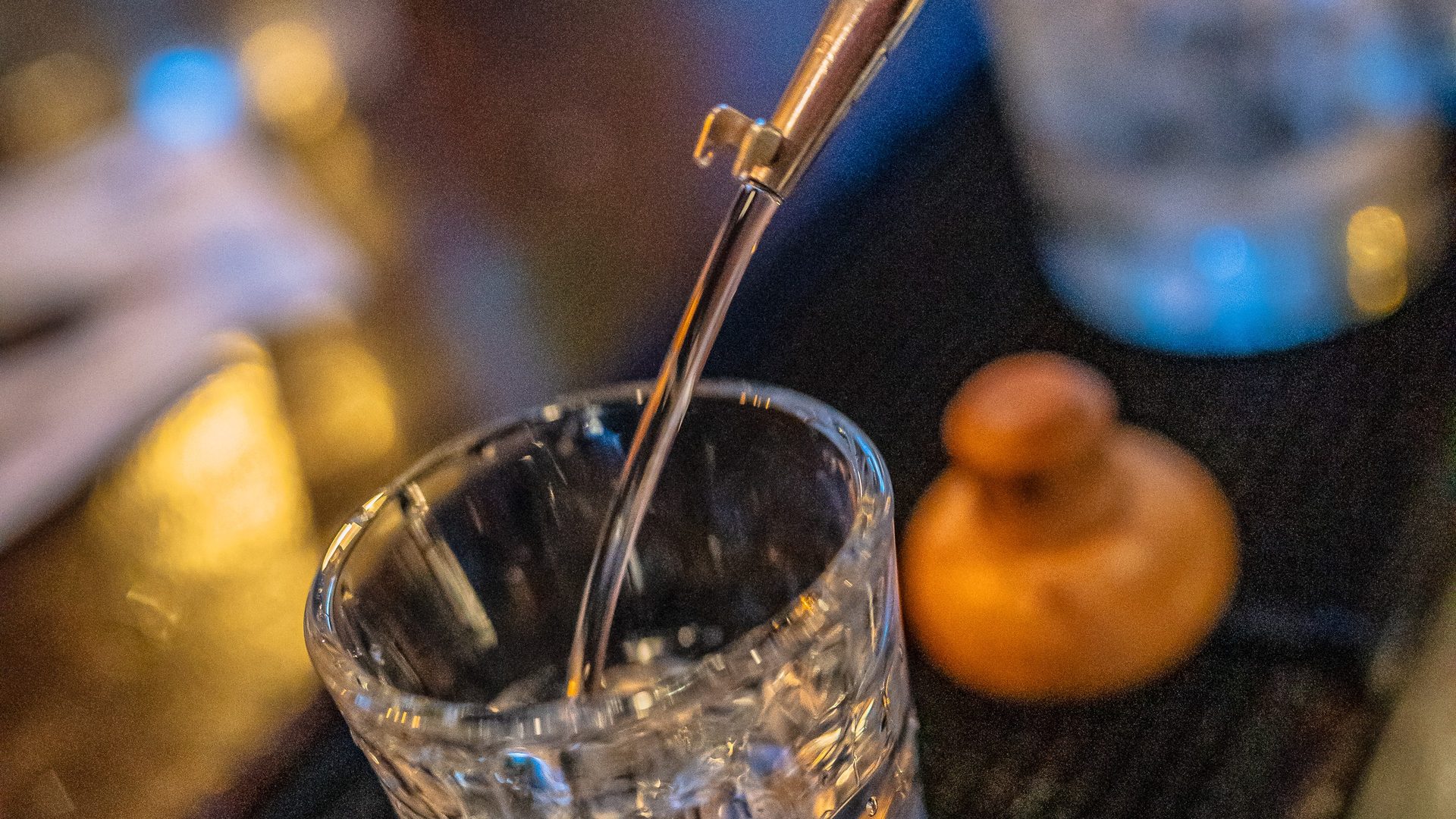 The full bar at El Compadre