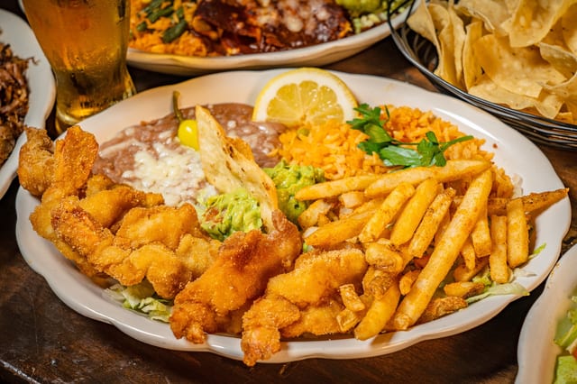 Camarones Empanizado.
