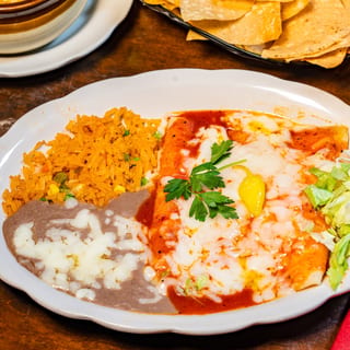 8. Two Enchiladas de Queso