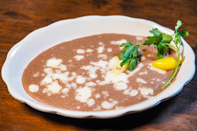 Refried Beans.