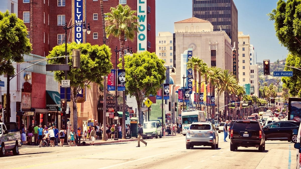 The heart of Sunset Boulevard