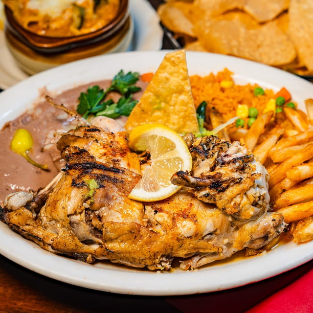 Half Chicken a la Plancha.
