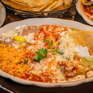 18. Tamale & Enchilada