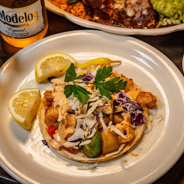Shrimp Taco.