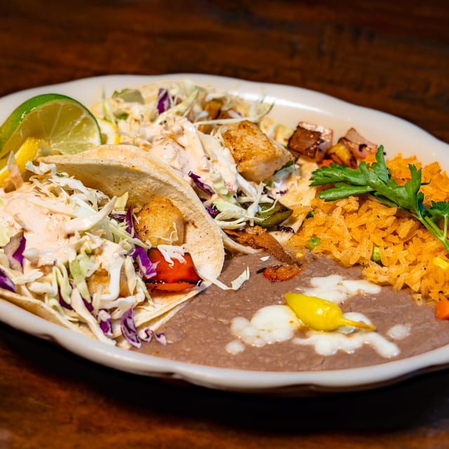 Two Fish Tacos.
